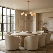 Veyra 6 Light Round Chandelier 42