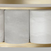 Avalon Alabaster 2 Layer Chandelier