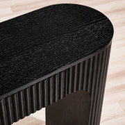 Slate Fluted Console Table 47”W