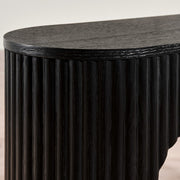 Slate Fluted Console Table 47”W