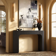 Slate Fluted Console Table 47”W