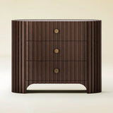 Sloane Fluted Stone Nightstand 30 W - Themodhome product image 01