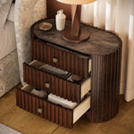 Sloane Fluted Stone Nightstand 30 W - Themodhome product image 06