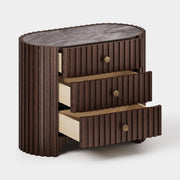 Sloane Fluted Stone Nightstand 30 W - Themodhome product image 08