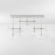 Aero 7-Light Modern Brass Chandelier