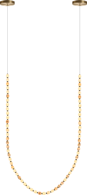 Alabaster Bead LED Pendant Light
