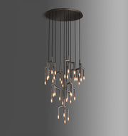 Ranti 10 Light Circular Chandelier