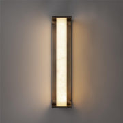 Bin Alabaster Sconce