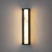 Bin Alabaster Sconce
