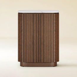Voss Fluted Nightstand 18