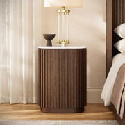 Voss Fluted Nightstand 18