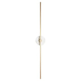 Grand Wall Sconce With Alabaster 37''H
