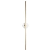 Grand Wall Sconce With Alabaster 37''H