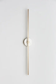 Grand Wall Sconce With Alabaster 37''H