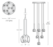 Cathy Circular Chandelier