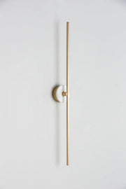 Grand Wall Sconce With Alabaster 37''H