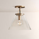 Wescott Cone Flush Mount