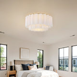 Addis Murano Glass Flushmount 22