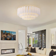 Addis Murano Glass Flushmount 22
