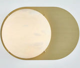 Large 'Toogle' Sconce With Alabaster