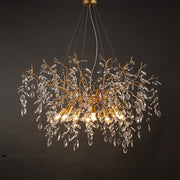 Crystal Raindrop Branch Chandelier 40