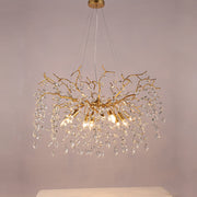 Luxury Branch Ceiling Chandelier for Dining Room 31.5