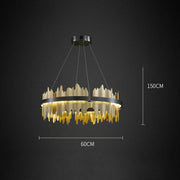 Dahlia Modern Ring Chandelier