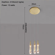 Cadere Water Drop Lighting Fixture
