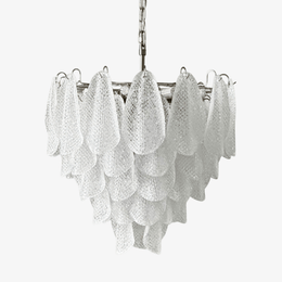 Murano Glass Teardrop Chandelier