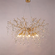 Crystal Raindrop Branch Chandelier 40