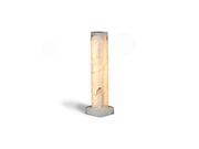 Alabaster Column Floor Lamps