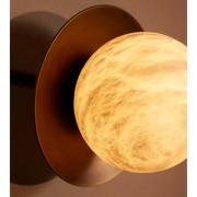 Alabaster Double Wall Sconce