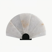 Alabaster Fan Wall Sconces