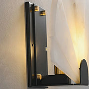 Alabaster Fan Wall Sconces