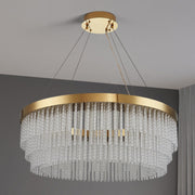 Iver Glass Modern Chandelier
