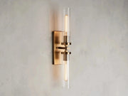 Andreas 2-Light Glass Wall Sconce