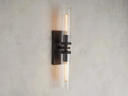 Andreas 2-Light Glass Wall Sconce