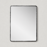 Hand-Forged Metal Mirror