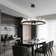 Lydia Crystal Ring Chandelier