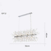 Crystal Cluster Kitchen Lighting Fixtures