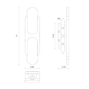 Hopkins Alabaster Sconce 9