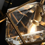 Crystal Diamond Pendant Light