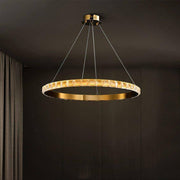 Enna Crystal Ring Chandelier