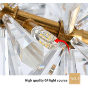 Kylie Linear Crystal Chandelier
