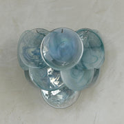 Pink Vintage Murano Glass Wall Lamp