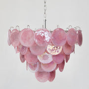 Murano Chandelier 57 Pink