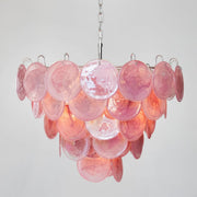 Murano Chandelier 57 Pink