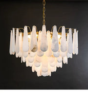 Drop Alabaster Chandelier