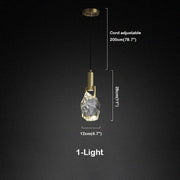 Irregular crystal pendant 6 styles