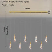 Cadere Water Drop Lighting Fixture